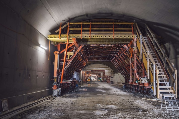 2021 Allmendtunnel Untertagbau