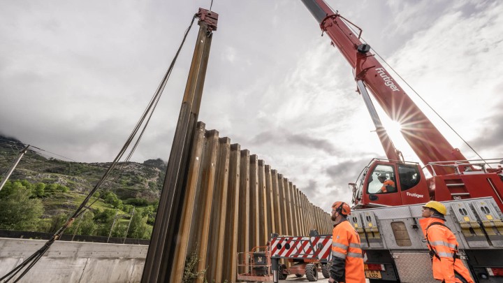 2023 Spezialtiefbau Spundwaende Raron